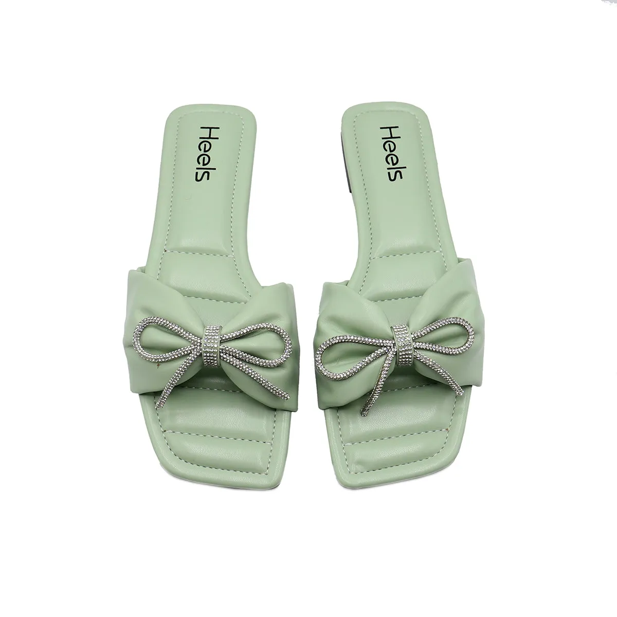Mint Green Formal Slipper L00350011