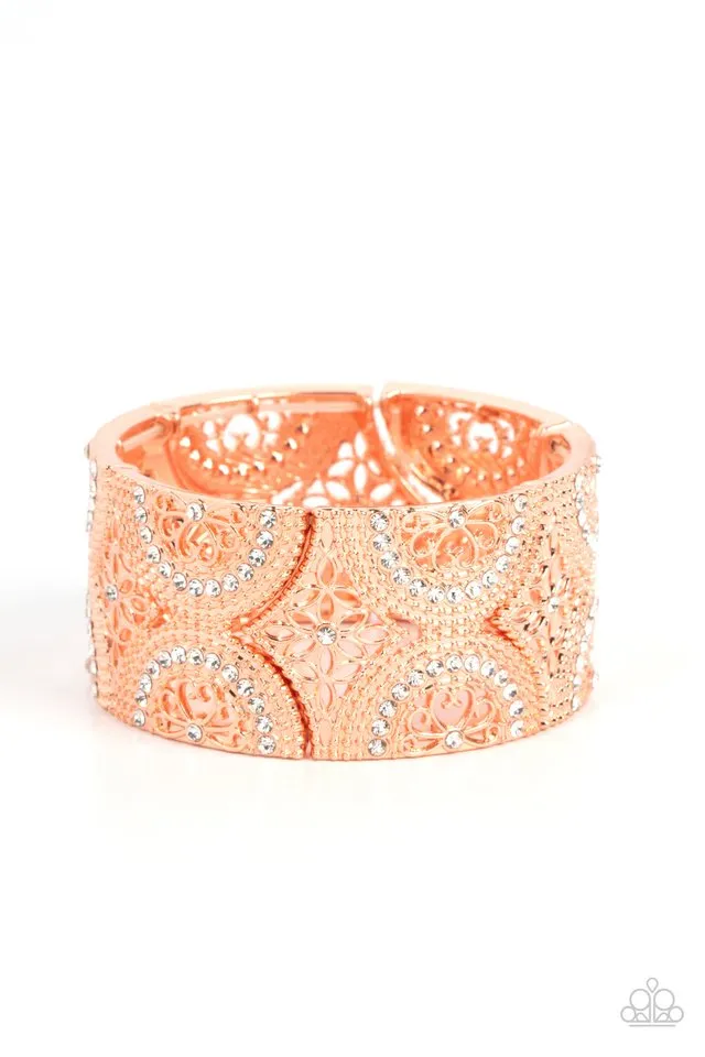 Paparazzi Bracelet ~ Wheeling and Dealing - Copper