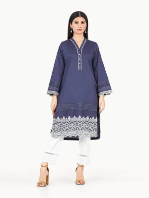 Pret 1Pc Embroidered Cambric Shirt - EWTKE22-68105