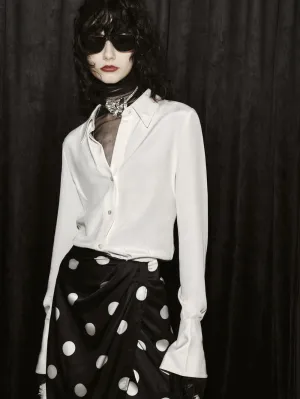 Silk Blend Slim Shirt