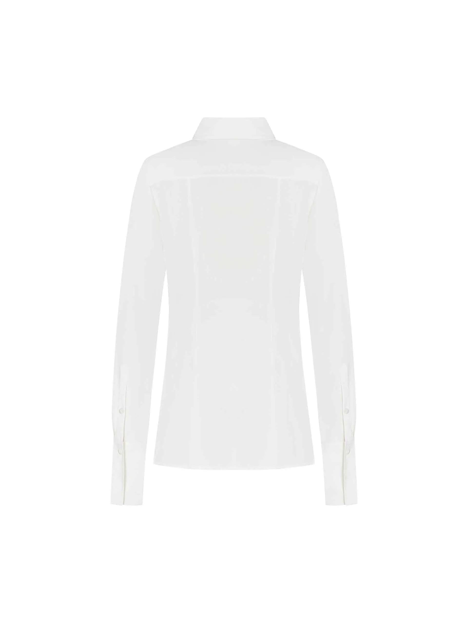 Silk Blend Slim Shirt