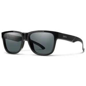Smith Lowdown Slim 2 Men's Black Frame Gray Polarized Lens Square Sunglasses - 20104480751M9