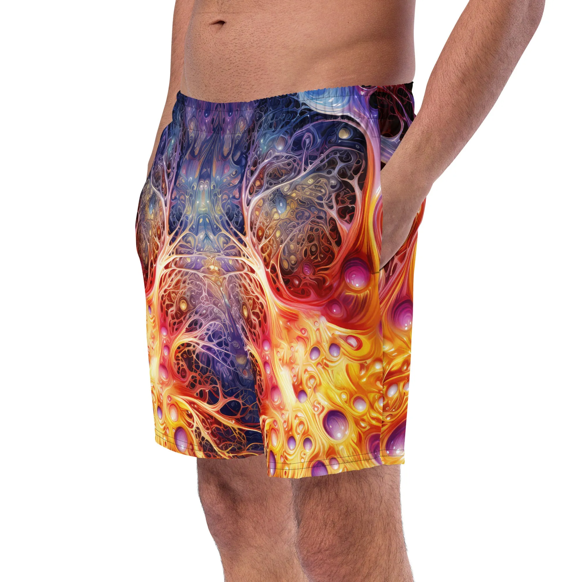 Swim Trunk Clash of Colors