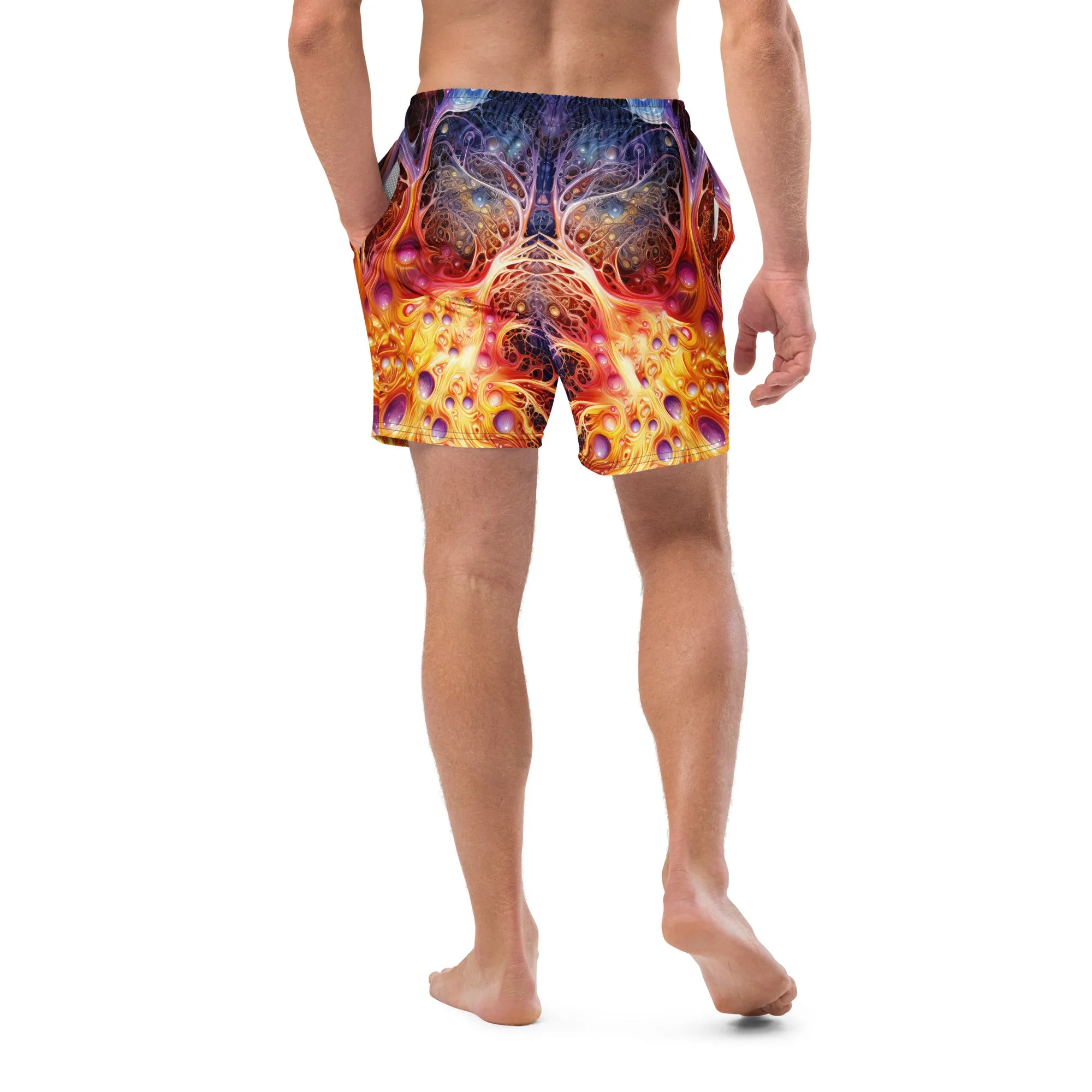 Swim Trunk Clash of Colors