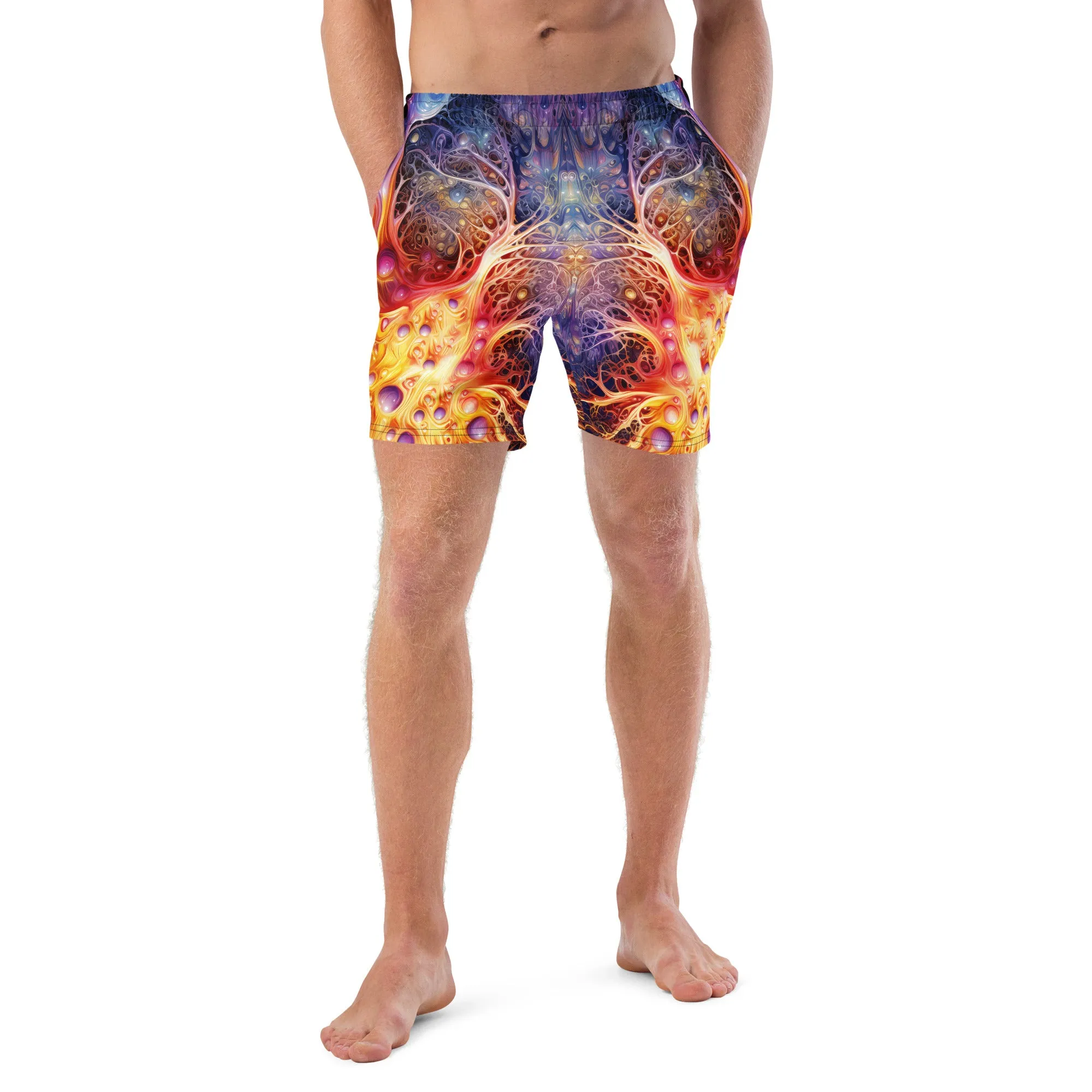Swim Trunk Clash of Colors