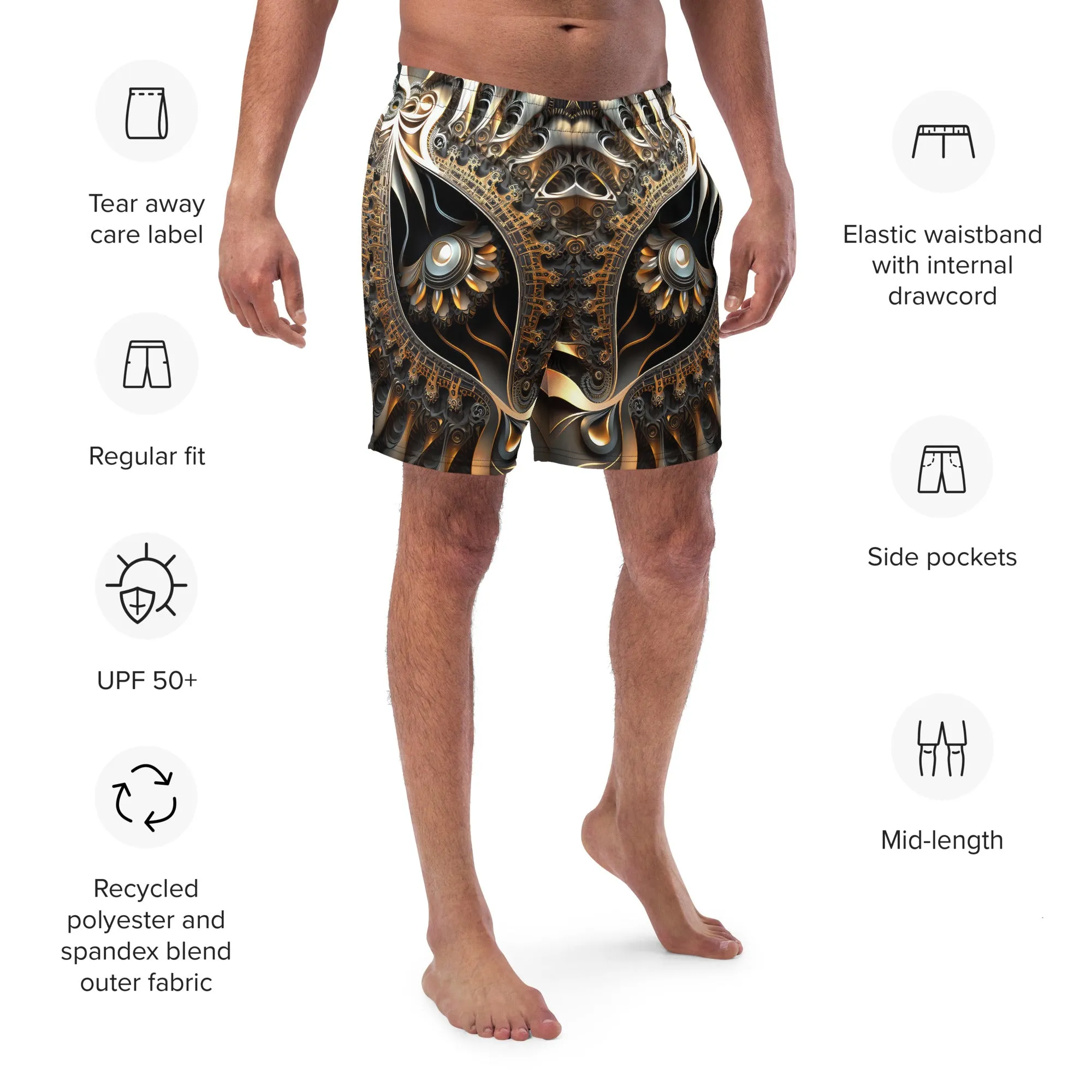 Swim Trunk Fierce Eyes