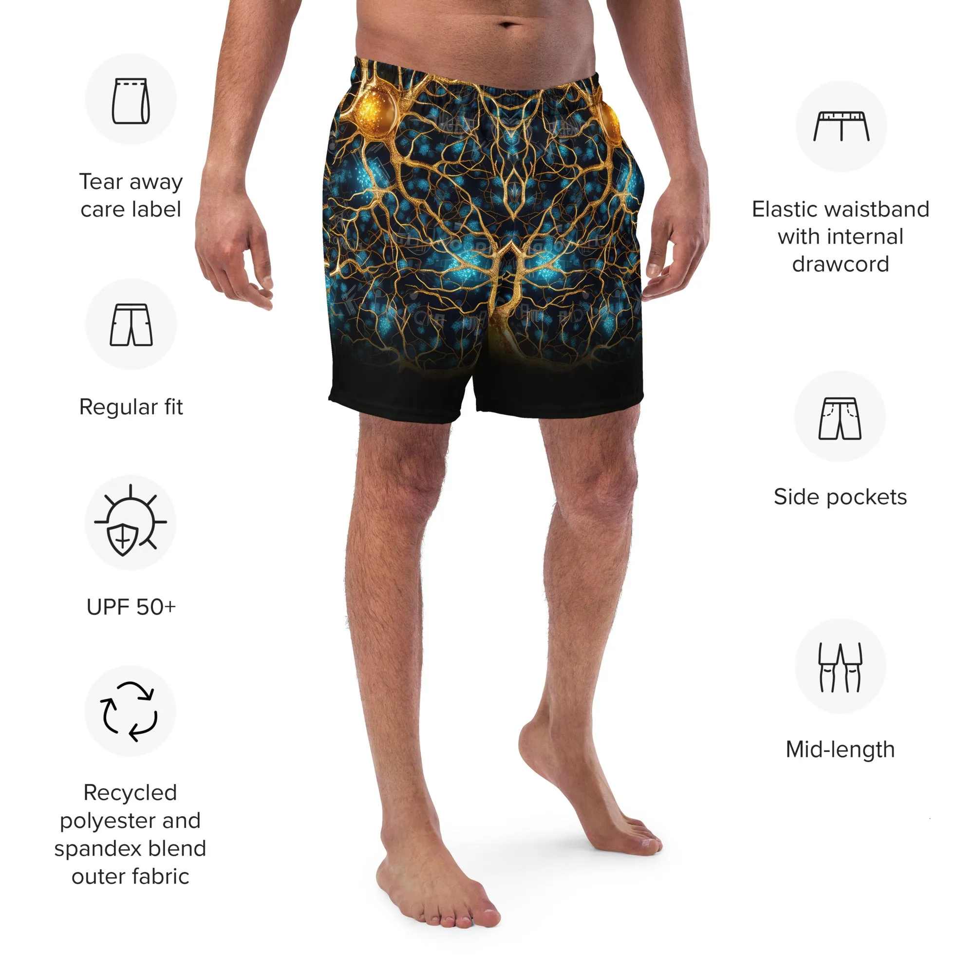 Swim trunk Golden Neural Net