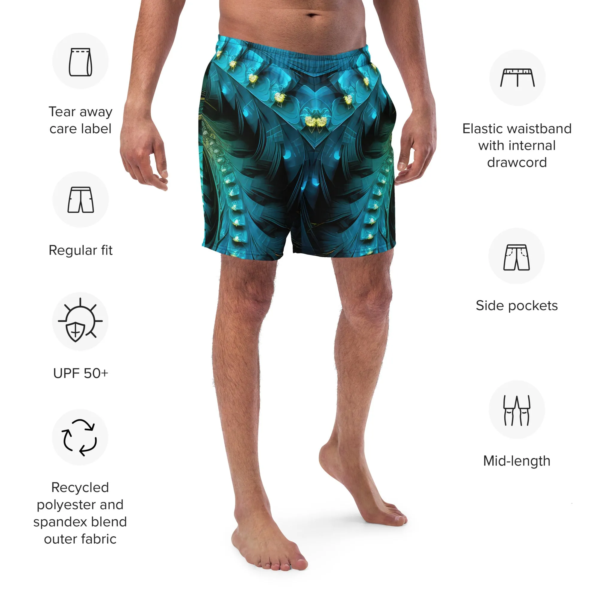 Swim Trunk Infinite Leaves