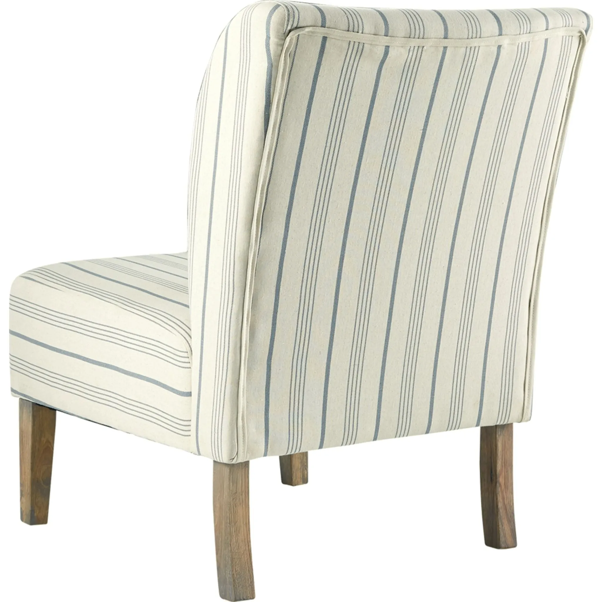 Triptis Accent Chair - Cream/Blue
