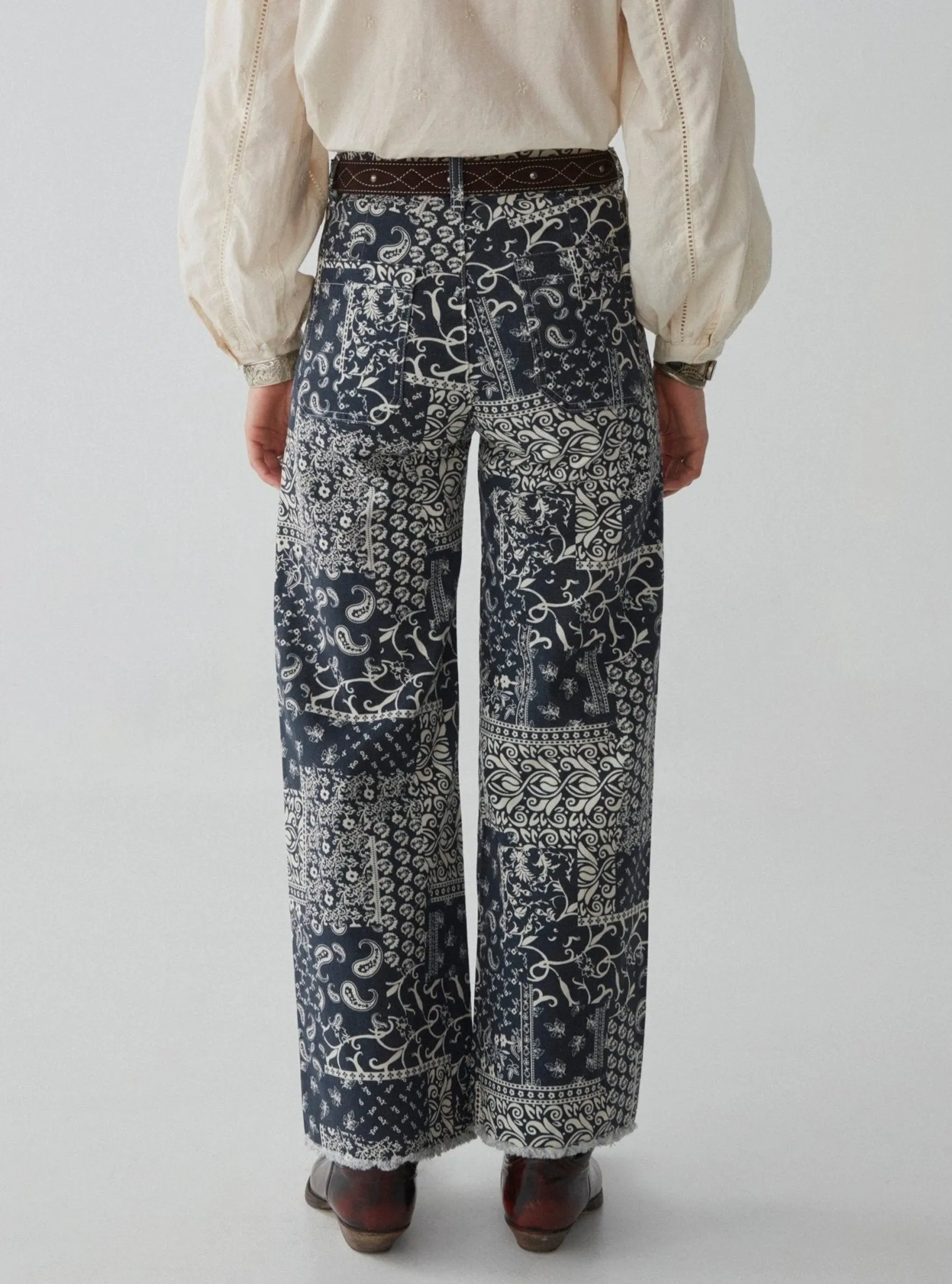 Twiggy Pant - Military Blue