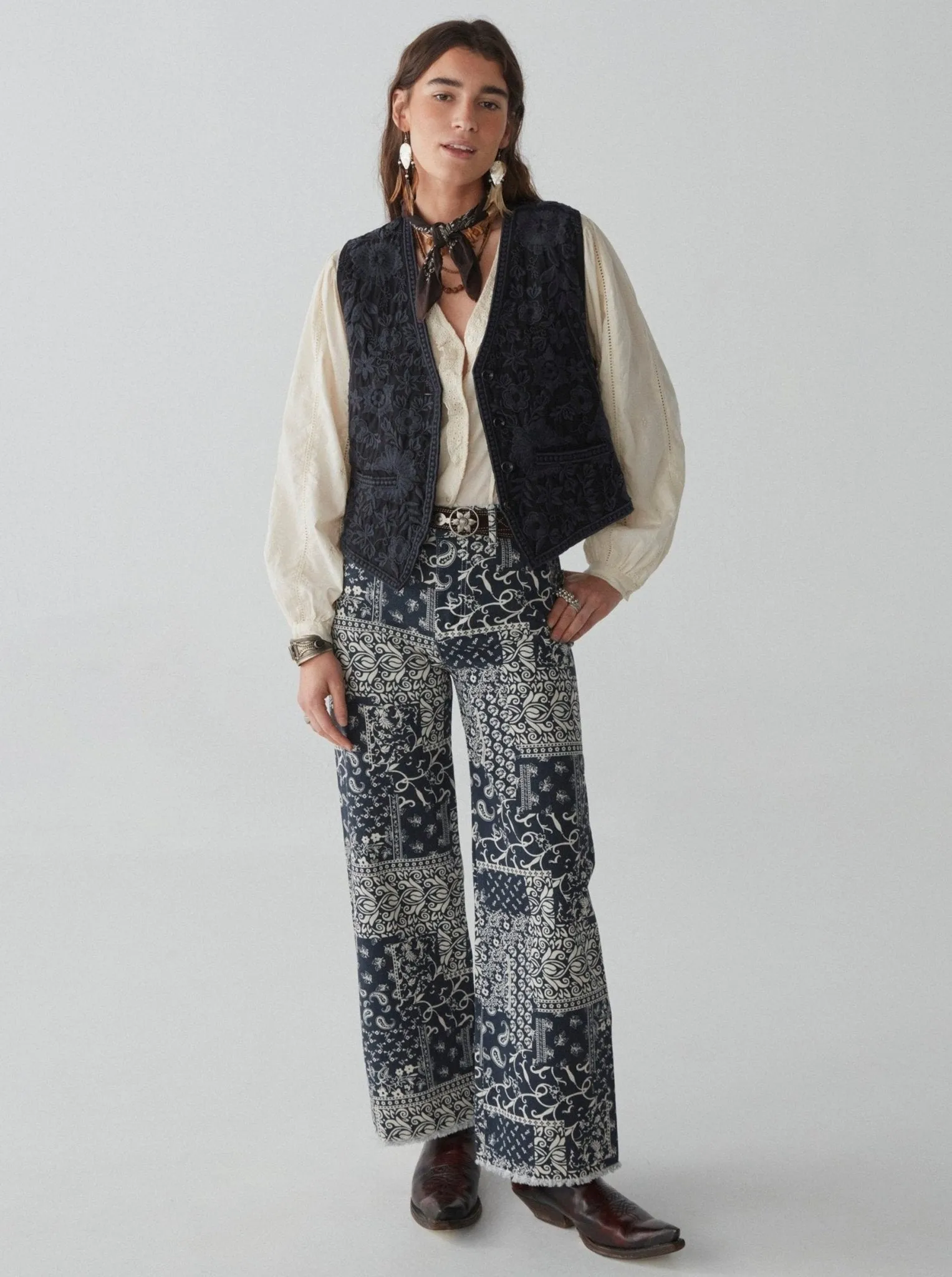 Twiggy Pant - Military Blue