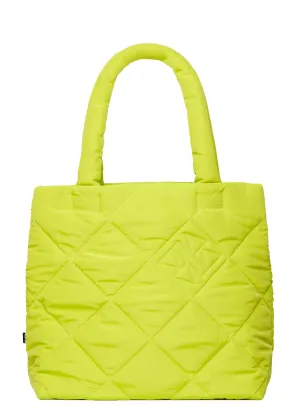 VIAVIA Logo Puff Bag in Fragile Sprout Green