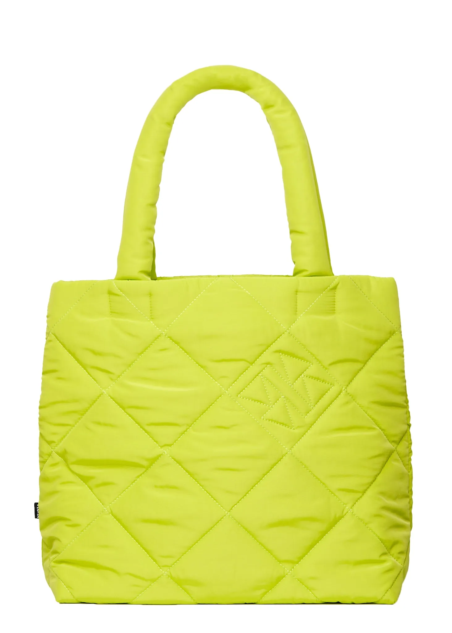 VIAVIA Logo Puff Bag in Fragile Sprout Green