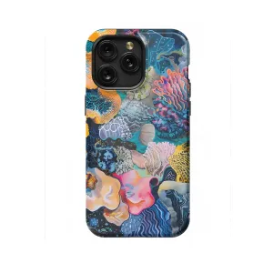 Watercolor Abstract Coral Reef Phone Case iPhone Samsung Cover Pixel 1188
